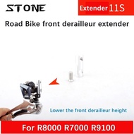 STONE Road Bike Front Derailleur Extender for SHIMANO R7000 R8000 R9100 105 ULTEGRA Chainrings 10/11