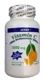 Lynae Vitamin C 1000 mg. วิตามินซีจาก USA 1000 มิลลิกรัม เสริมภูมิคุ้มกัน