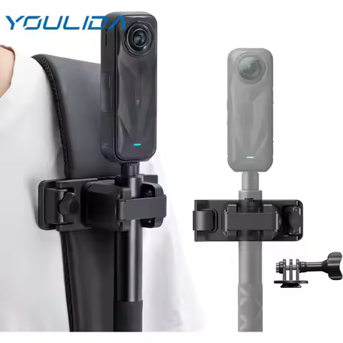 For DJI Action 6 5 Pro Osmo 360 Pocket 3/Insta360 X5 Go Ultra Ace Pro 2/GoPro Camera Selfie Stick Mo