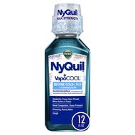 Vicks NyQuil Severe with VapoCOOL Nighttime Cough, Cold and Flu Relief Liquid, Berry, 12 Fl Oz Vicks