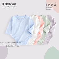 Belle Baby 402 Baby Onesie Spring Autumn Pure Cotton Jacquard Boy Girl Baby Onesie Spring Romper Rom