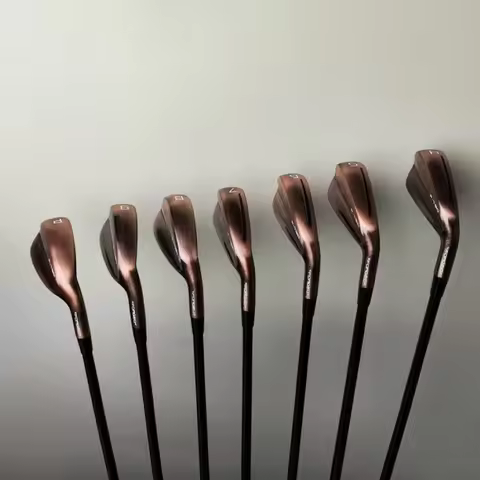 New 2024 Golf Irons Copper Color Set P 790 456789P with Shaft and Grip P 790 Golf Club Iron set 8pcs