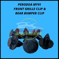 PERODUA MYVI FRONT GRILLE CLIP & 
REAR BUMPER CLIP