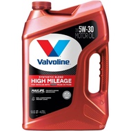 Valvoline High Mileage with MaxLife Technology SAE 5W-30 Synthetic Blend Motor Oil 5 QT