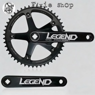 FIXIE Legend Fixie Crank BCD 144 Light Weight Performance High Quanlity Alloy Crank Hollow