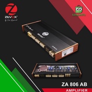Power amplifier Zevox ZA 806 AB 6 Channel class AB