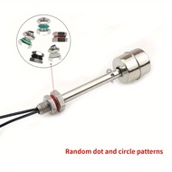 AumoPro 1Pc Water Level Sensor Liquid Float Switch Stainless Steel Float Switch for Water Pump Tank 