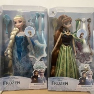 Frozen 2 Elsa Anna Doll Set Dressing Accessories Girl Toys Figure Doll Gift Box Gift