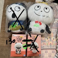 西村裕二 熊貓 景品 一番賞 毛公仔 Fluffy Puffy figure Panda 公仔
