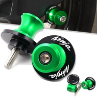 Swingarm Sliders For NINJA 250 300 400 650 500 Motorcycle 8MM Sliders Spool NINJA400 Accessories