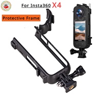 For Insta360 X4 Protective Camera Housing Frame Case For Insta 360 X4 Anti Fall Action Camera Frame 
