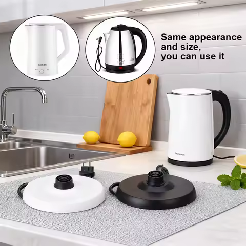 HUAHUAVersatile Rubber Disc Electric Kettle Parts; Universal Base for Household Kettle Use.HUAHUA