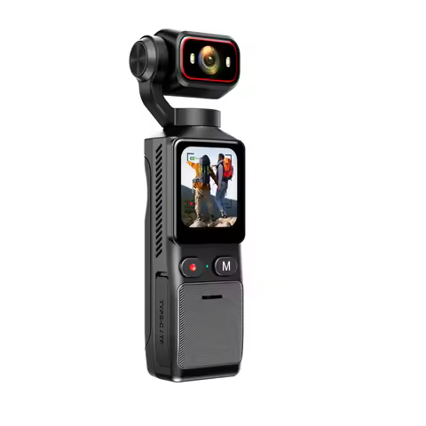 NCZOBOE 4K Touch Screen Portable MINI Vlog Camera Pocket Sports Camera with Gimbal Handheld Stabiliz