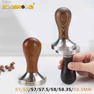 №☎♧ Coffee Tamper 51mm 53mm 58mm For Delonghi Breville Sage Portafilter Stainless Steel Barista Accessories Espresso Maker Tools