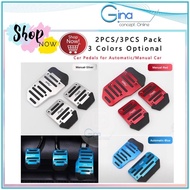 Non-Slip Car Pedal Universal Sports Automatic Series Brake Gas Pedal wira kancil myvi axia alza waja