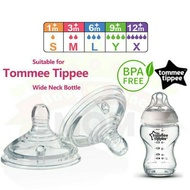 ANAKASI Dot Nipple Cocok untuk botol Tommee Tippee 🤞