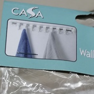 Ready Stock - Wall Rod With 8 Hooks / Wall Hangers With 8 Compartments