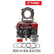 SUNBEN CYLINDER BLOCK SET MIO/NOUVO 61MM RACING 113CM