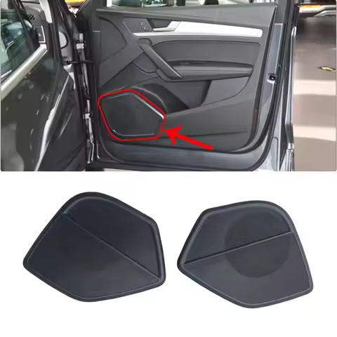 For Audi Q5 2018 2019 2020 2021 Front Rear Door Speaker Trim Panel Cover Replacement 80D035419 80D03