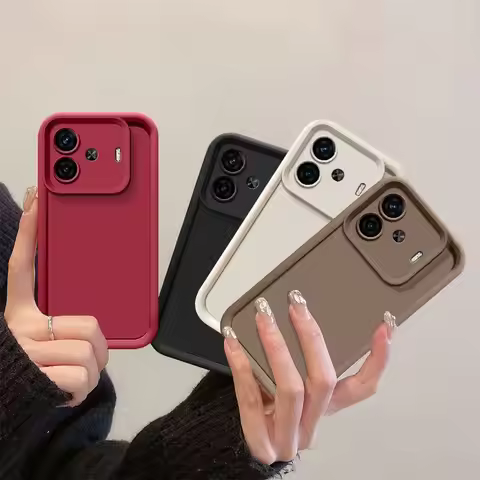For Vivo iQOO Z9 Turbo Case vivo iQOO Z9X Phone Case iQOO Z9 Turbo+ Protection Shockproof Matte Back