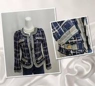 ☀️二手衣倉☀️正韓 HPW time名媛款小香風外套L號AWC0049