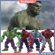 redbuild|  4Pcs Hulk Figurine Realistic Collectible Long-lasting Marvel Avengers Hulk Action Figure Christmas Gift