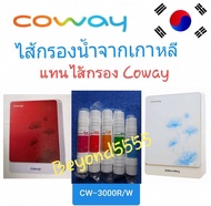 Coway ชุดไส้กรองน้ำ 5 ไส้ ระบบ UF ใช้แทนไส้กรอง Coway รุ่น CW-3000R/W