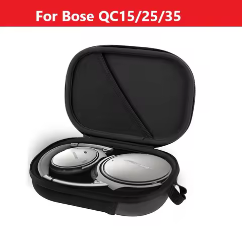 Hard EVA Carrying Case Protective Storage Box Bag for Bose QuietComfort 45 35 25 3 2 15 QC45 QC35 QC