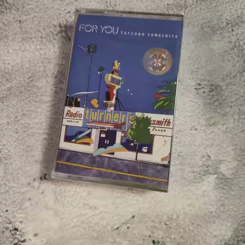 Tatsuro Yamashita for You Full Album J-Pop Cassette Tape, Iconic Japanese City Pop Hit Songs Retro C