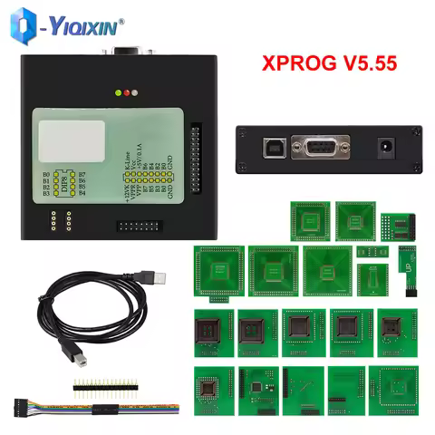XPROG V5.55 ECU Programmer Tool For BMW CAS4 DECYPATION Auto ECU Chip Tunning Programmer XPELDB 5.55