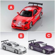 Mortal 1:64合金模型！RX7 第3代FD3S，Veilside Fortune改裝版