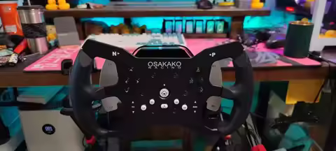 Universal PXN V10 / V10 Pro F1/GT Steering Wheel Rim, 2nd Gen Injection-Molded Kit