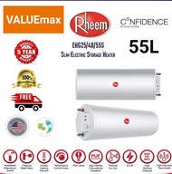 RHEEM storage heater slim 55L