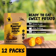 Suipoteto Roasted Sweet Potato Original Flavor [Ready to eat] 120g x 12 packs