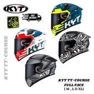 KYT TT-COURSE HELMET KYT FULL FACE (HELMET FULL FACE KYT ORIGINAL)- FULL FACE HELMET KYT TT COURSE F