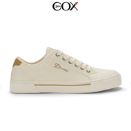 Giày Sneaker Nam Nữ Vải Canvas DINCOX E12 Cream Vải canvas thiết kế Đơn Giản Thanh Lịch. Freeship ma