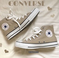 Converse 日本代購 奶茶色 高筒 帆布鞋