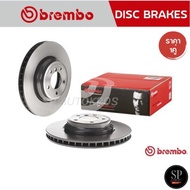 ฺBREMBO จานเบรคหน้า BMW SERIES 3 E90 E92 (330i 335i) (HC) 07- / 09 A599 11 / 348mm / ราคา 1คู่