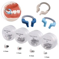 Dental Matrix Bands Metal Matrices Clamp Ring Sectional Contoured Matrix System Clamping Titanium Al