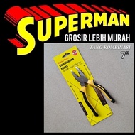 (U16) 7 INCH COMBINATION PLIERS TANGGUNG 7 INCH 7 in 17.8cm 17.8 CM 18cm 18 CM 17CM 17 CM supermanjo