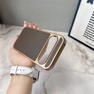 Business Carbon Fiber Case for Google Pixel 9 Pro XL 9Pro 9A Shockproof Ultra Thin Protect Cover For