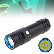 800LM Diving Flashlight IPX8 Waterproof Scuba Night Dive Spare Torch Underwater Lamp Photographic Su
