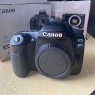 buruan !! kamera dslr Canon eos 80D body only fullshet box - Kamera