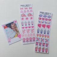 (sunbearryco) Pixels Deco Sticker Polcos