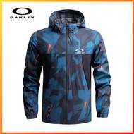 OAKLEY Camouflage Jacket Men Sports Jacket Baseball Windbreaker Jacket