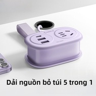 Orico Travel Adapter Plug Travel Portable Fast Charge Notebook Adapter with Line Orico AP3-4A2U1C Po