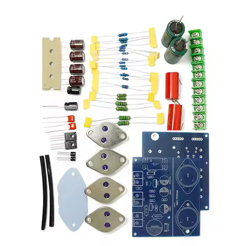 ST2N3055 New Original JLH 1969 Two Channels Simple CLASS A Preamp Power Amplifier DIY kit Transistor