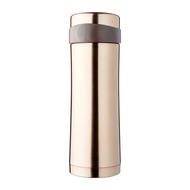Dolphin Collection Stainless Steel Vacuum Flask With Strainer 380Ml (Gold)