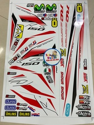 [ QUÍ KHÁCH VUI LÒNG MANG TEM RA TIỆM CHO THỢ DÁN] TEM RỜI Ex 150 Rc trắng đỏ