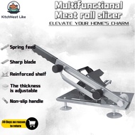 【​MYStock24H】🔥Manual Frozen Meat Slicer | Adjustable Thickness & Stainless Steel | Hotpot/KBBQ & Hom